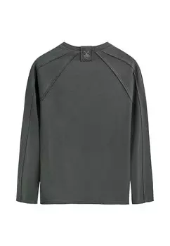 Толстовка LYUGA KAFT, сине-серый