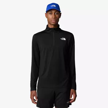 Толстовка m 24/7, футболка на молнии 1/4 The North Face, черный