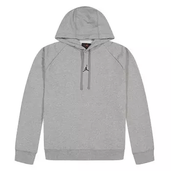 Толстовка M J DRI-FIT SPORT CROSSOVER FLEECE HOODY Jordan, цвет Karbon/Schwarz