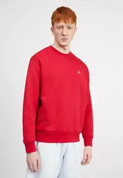 Толстовка M J Ess Flc Crew Jordan, цвет gym red/(white)