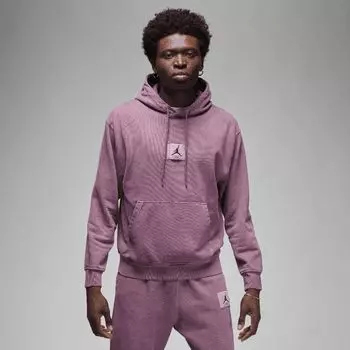 Толстовка M J ESSENTIAL STATEMENT WASHED FLEECE HOODY Jordan, цвет Lila