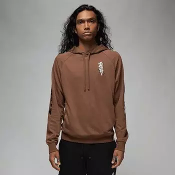 Толстовка M J ZION DRI-FIT GRAPHIC HOODY Jordan, цвет Fauna Braun