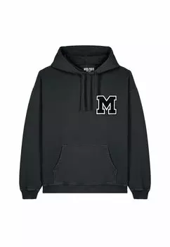 Толстовка M LETTER VINTAGE EMBROIDERY - Hoodie Mira Paris, черный