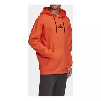 Толстовка m urb tiger oh logo fluorescence red Adidas, красный