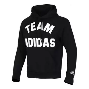 Толстовка m vrct sports casual pullover black Adidas, черный