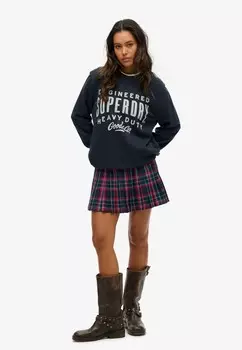 Толстовка MACHINED GOODS WORKWEAR CREW Superdry, синий