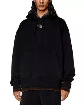 Толстовка Macs с длинными рукавами и графикой Diesel, цвет Black
