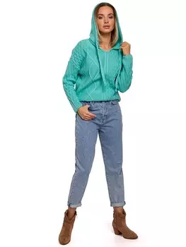 Толстовка made of emotion, бирюзовый