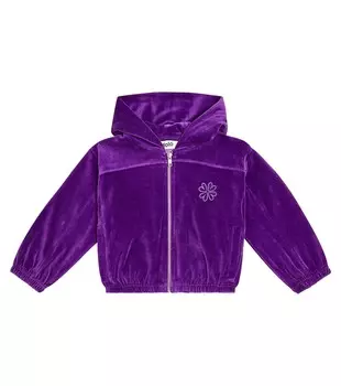 Толстовка madeleine из хлопковой синели Molo, фиолетовый