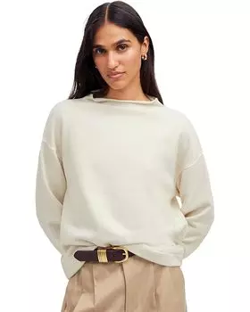 Толстовка Madewell Funnel Neck Sweatshirt, цвет Parchment