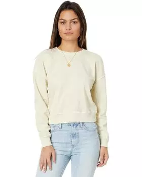 Толстовка Madewell Heathered Raglan, экрю