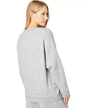 Толстовка Madewell MWL Betterterry Leisure Club Crewneck Sweatshirt, цвет Heather Pepper