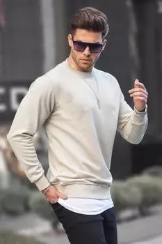 Толстовка Madmext, бежевый