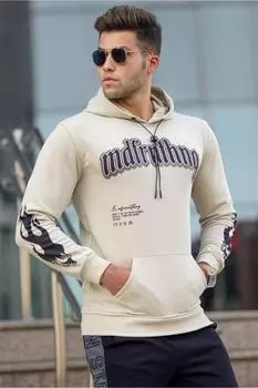 Толстовка Madmext, бежевый