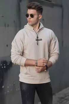 Толстовка Madmext, бежевый