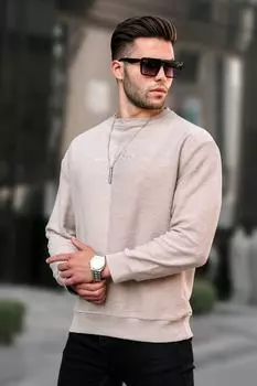 Толстовка Madmext, бежевый