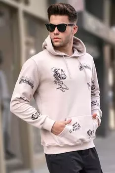 Толстовка Madmext, бежевый