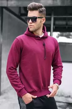 Толстовка Madmext, бордовый