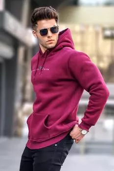 Толстовка Madmext, бордовый