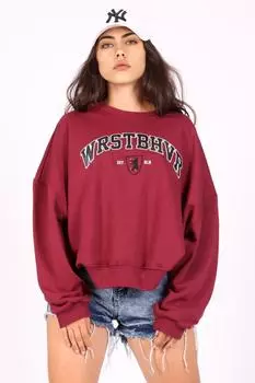 Толстовка Madmext, бордовый