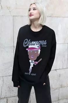 Толстовка Madmext, черный