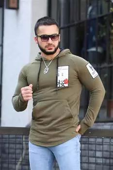 Толстовка Madmext, хаки