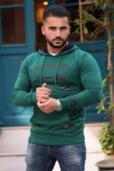 Толстовка Madmext, хаки