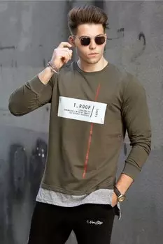 Толстовка Madmext, хаки