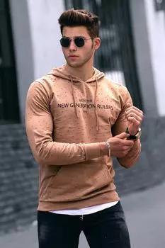 Толстовка Madmext, кэмел