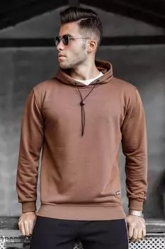 Толстовка Madmext, коричневый