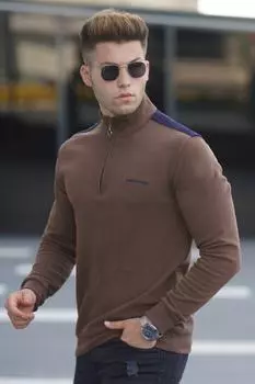 Толстовка Madmext, коричневый