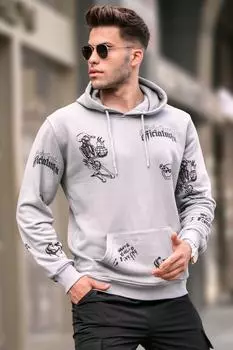 Толстовка Madmext, серый