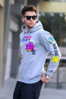 Толстовка Madmext, серый