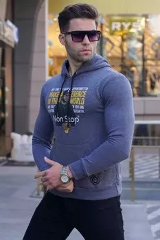 Толстовка Madmext, серый