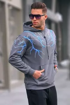 Толстовка Madmext, серый