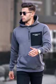 Толстовка Madmext, серый