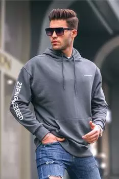 Толстовка Madmext, серый