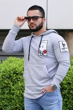 Толстовка Madmext, серый