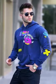 Толстовка Madmext, темно-синий