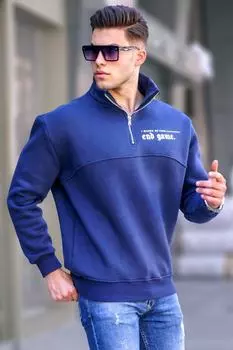 Толстовка Madmext, темно-синий