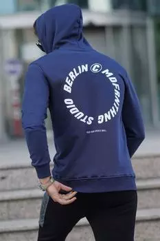 Толстовка Madmext, темно-синий