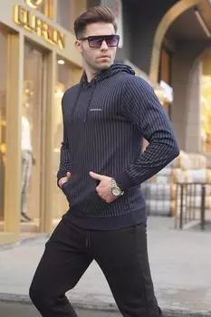 Толстовка Madmext, темно-синий