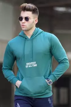 Толстовка Madmext, зеленый