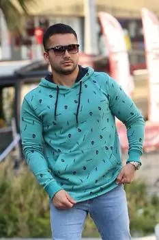 Толстовка Madmext, зеленый