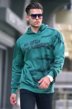 Толстовка Madmext, зеленый