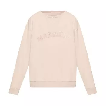 Толстовка Maison Margiela Logo Sweatshirt Buff, розовый