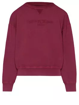Толстовка Maison Margiela Reverse logo, бордо
