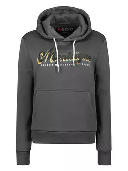 Толстовка Maison Montaigne Hoodie Folimai, антрацит