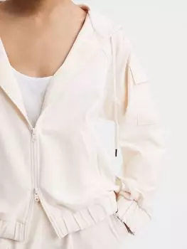 Толстовка Maja на молнии Reiss, крем