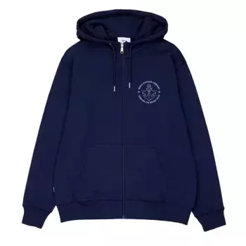 Толстовка Makia Hook hooded full zip, синий
